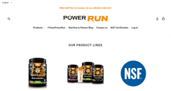 Desktop Screenshot of powerrunenergy.com